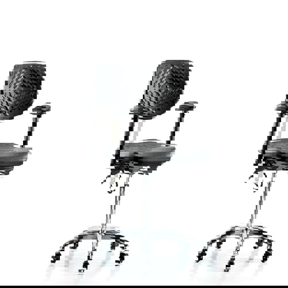 Task Chair: ESD Polyurethane, Black